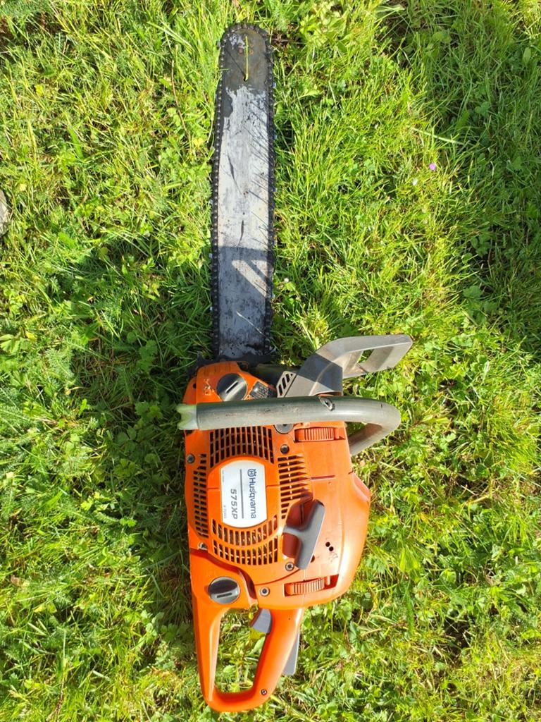 Kettingzaag husqvarna 575xp, Doe-het-zelf en Bouw, Ophalen, Gebruikt, Kettingzaag, Husqvarna