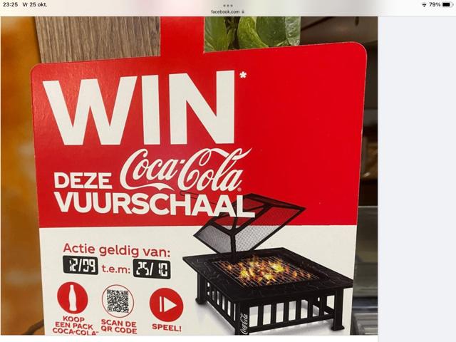 brasero Coca Cola neuf, Enlèvement, Neuf