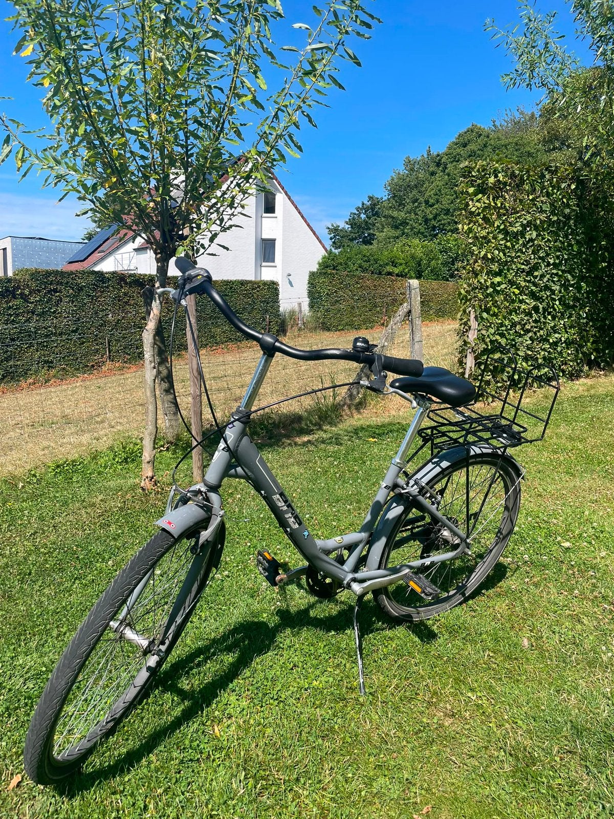 City Rider stadsfiets – Aluminium – Lage instap, Gebruikt, Velgrem, Versnellingen, Ophalen