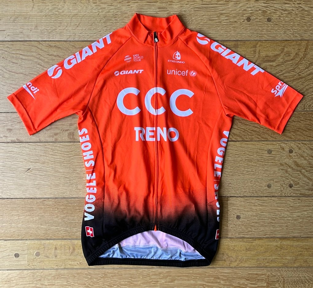 CCC wielershirt, Ophalen of Verzenden, Zo goed als nieuw, S, Bovenkleding