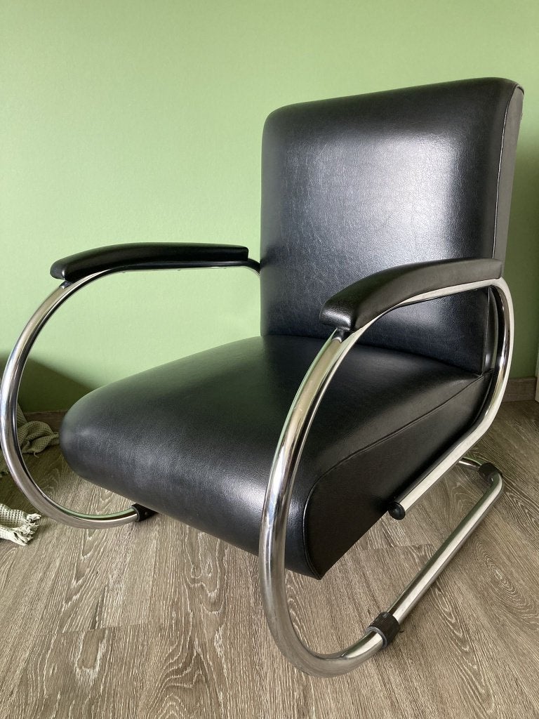 Vintage Tubax Vilvoure fauteuil - Made in Belgium, Ophalen