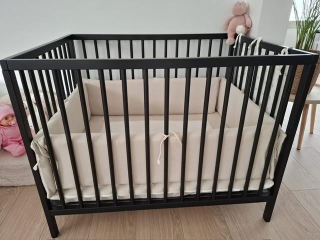 Park Baby's Only met matras, zachte inlegger en omrander, Enlèvement, Comme neuf, Rectangulaire, Réglable en hauteur
