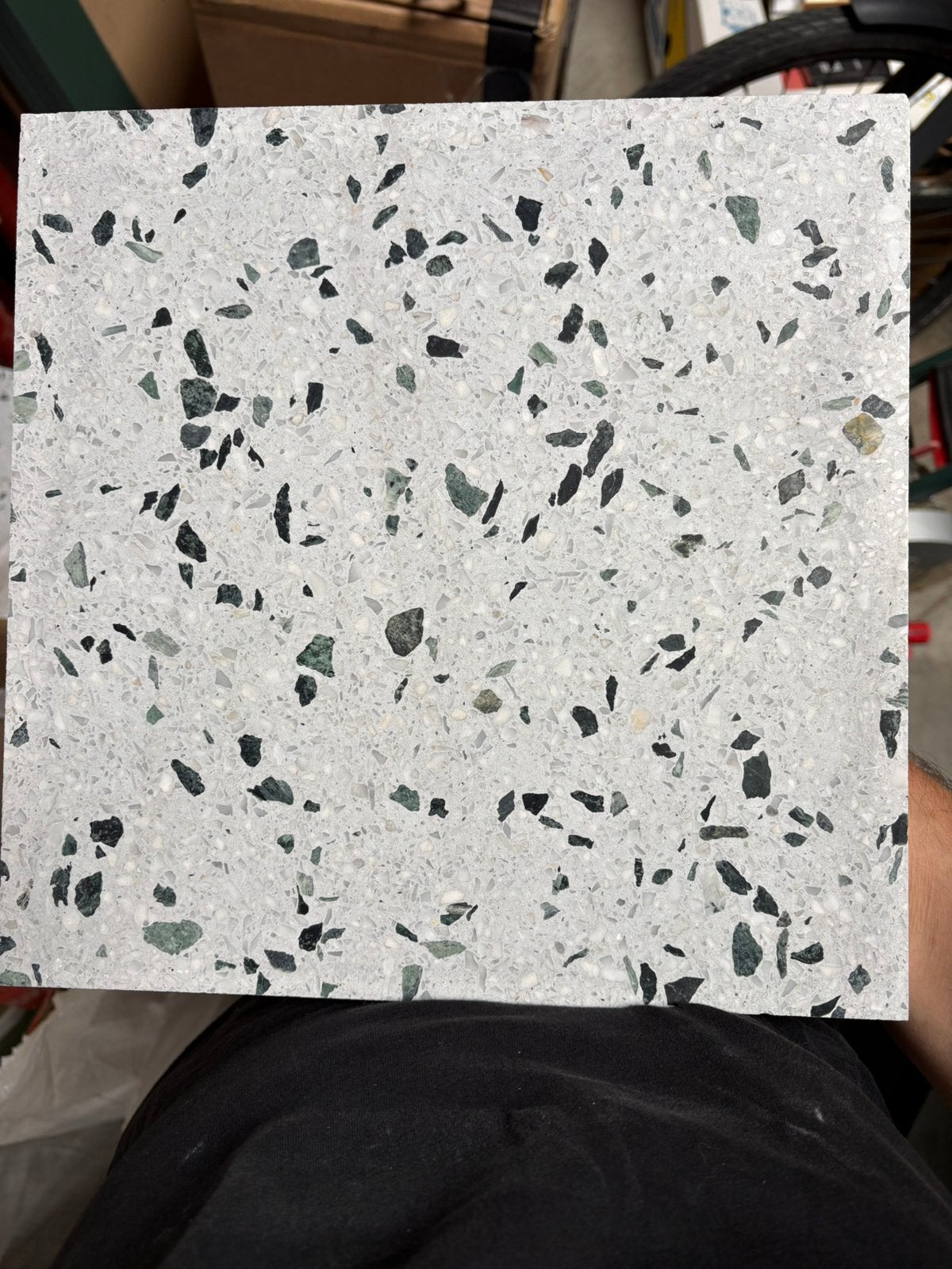 Nieuwe terrazzo tegels 30x30x2cm, Doe-het-zelf en Bouw, Tegels, Ophalen, Zo goed als nieuw