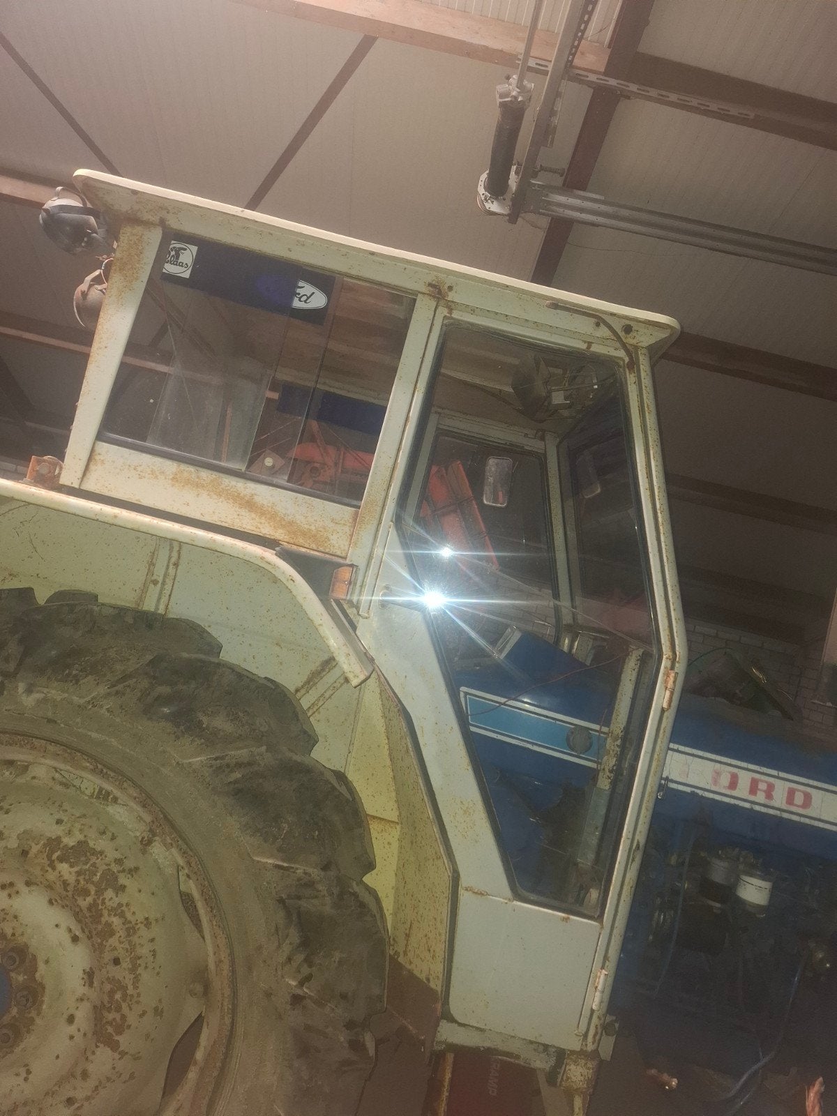 nette tim cabine ford 5000 5600 6600 7000 7600 tractor, Enlèvement, Ford
