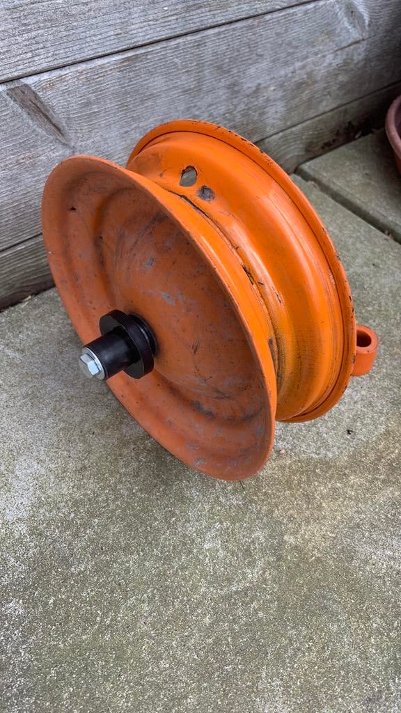 Velg kruiwagenband, Ophalen, Gebruikt