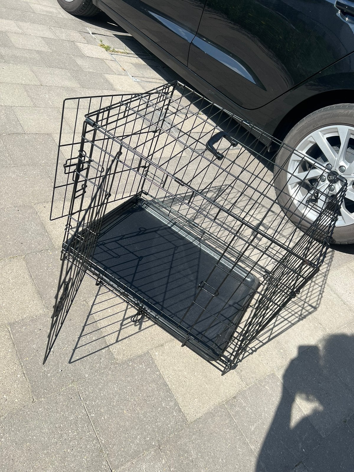Kleine Hondenbench, Dieren en Toebehoren, Ophalen, Zo goed als nieuw