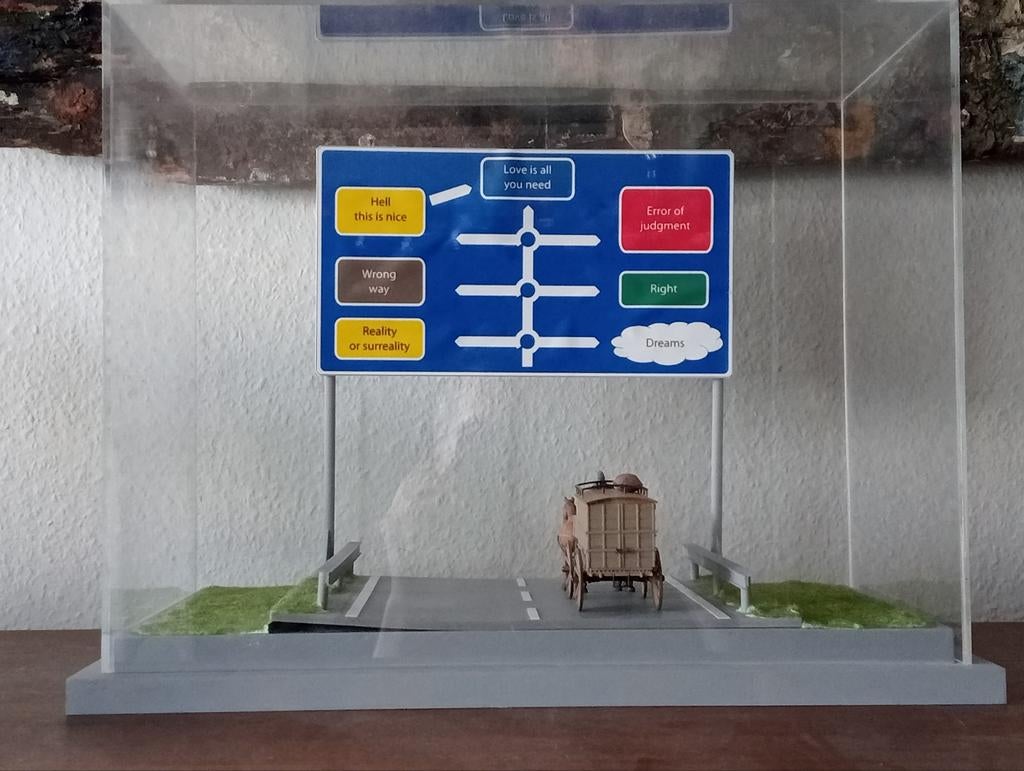 Gerard Muylle 2007 - Choices - Diorama, Antiek en Kunst, Ophalen
