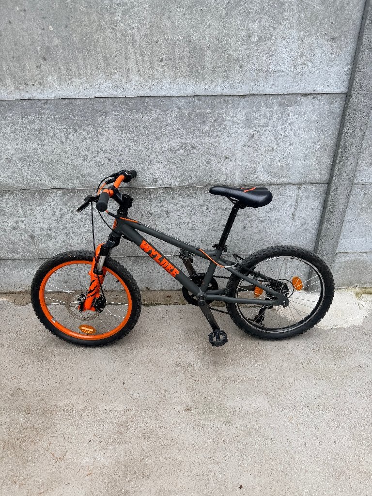 Kinderfiets/mountainbike 20 inch jongens 5 t/m 10 jaar, Ophalen, Zijwieltjes, Wylbee, Schijfrem