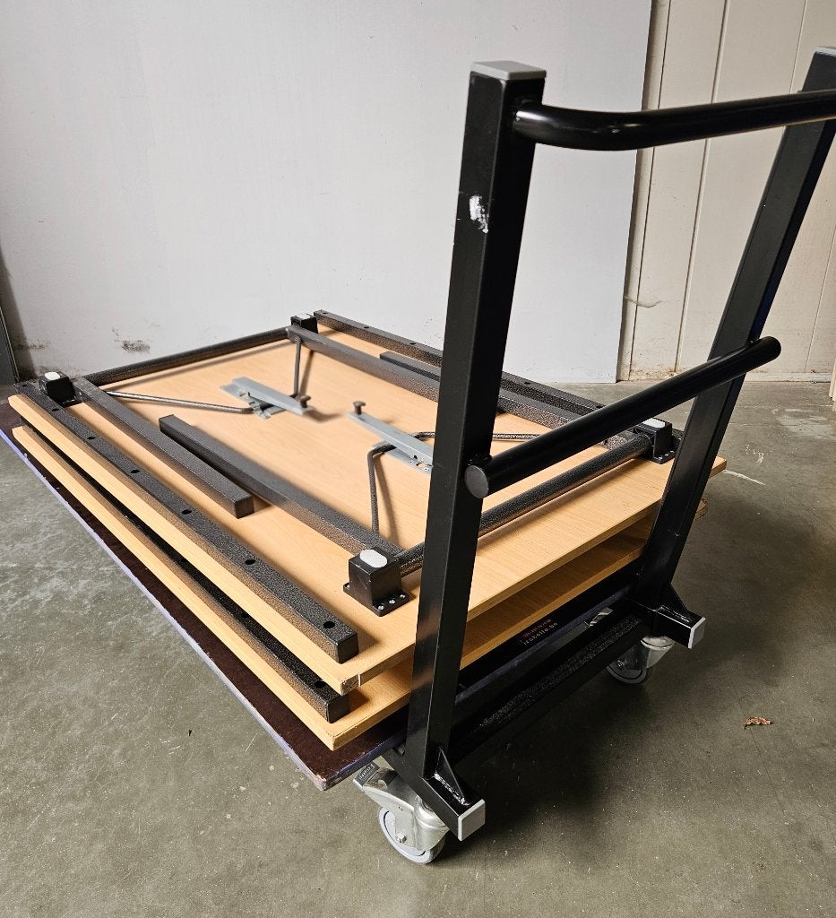 Chariot pro transport pour tables et chaises pliantes, Bricolage & Construction, 100 litres ou plus, Enlèvement, Utilisé, Chariot de transport