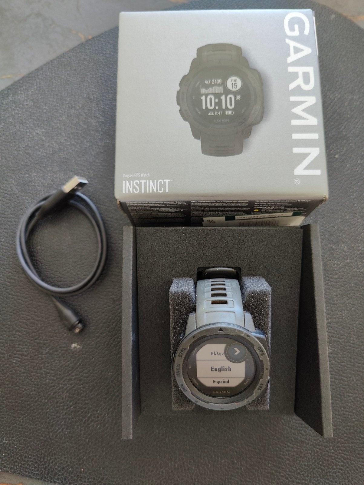 Garmin Instinct, Étanche, Gris, Enlèvement ou Envoi, Garmin