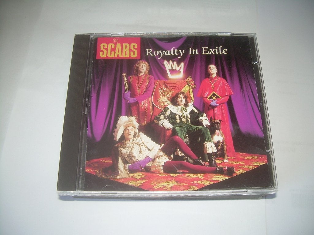 CD - THE SCABS - ROYALTY IN EXILE, Cd's en Dvd's, Ophalen of Verzenden, Zo goed als nieuw, Eerste persing, Poprock