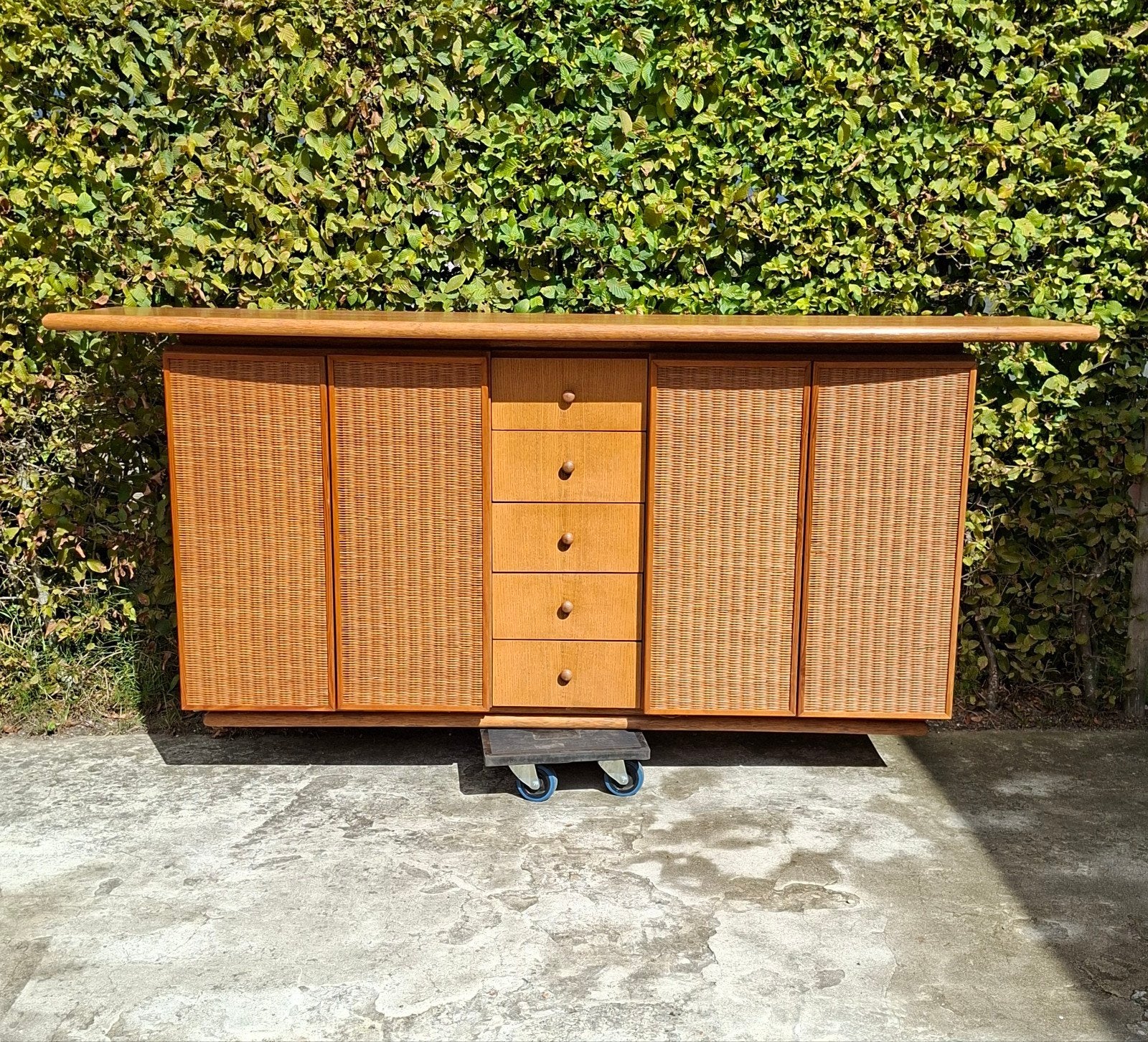 Buffet vintage cool, 200 cm ou plus, Enlèvement, Utilisé, Avec tiroir(s)
