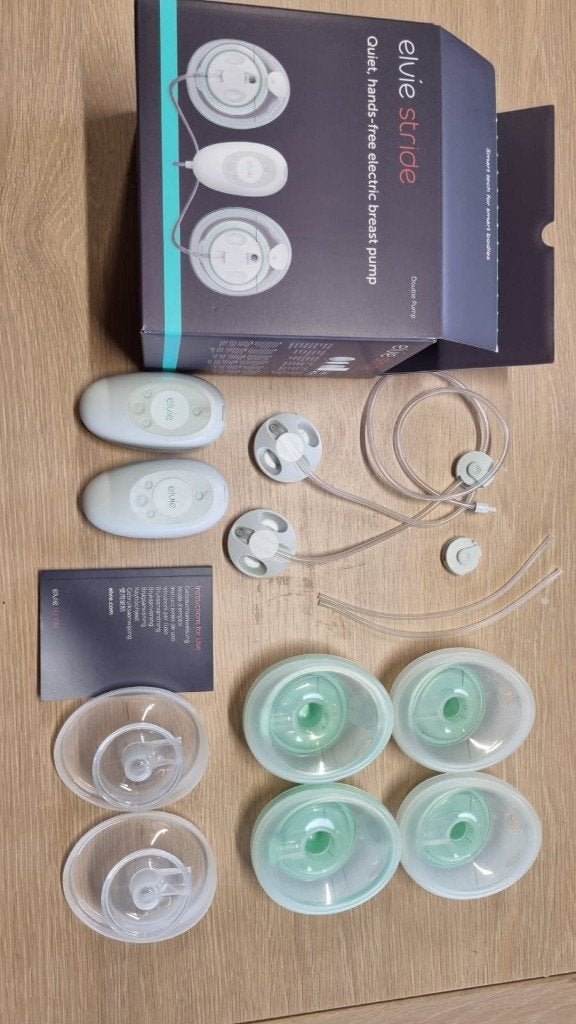 elvie stride dubbele draagbare borstkolf, Kinderen en Baby's, Babyvoeding en Toebehoren, Draadloos, Borstkolf, Ophalen of Verzenden
