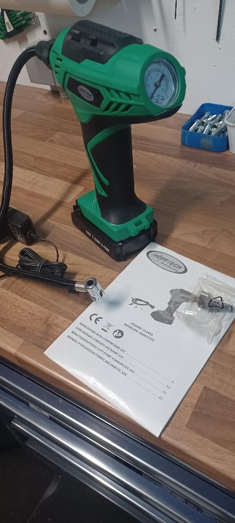 accu fietspomp, Ophalen, Drukmeter, Nieuw