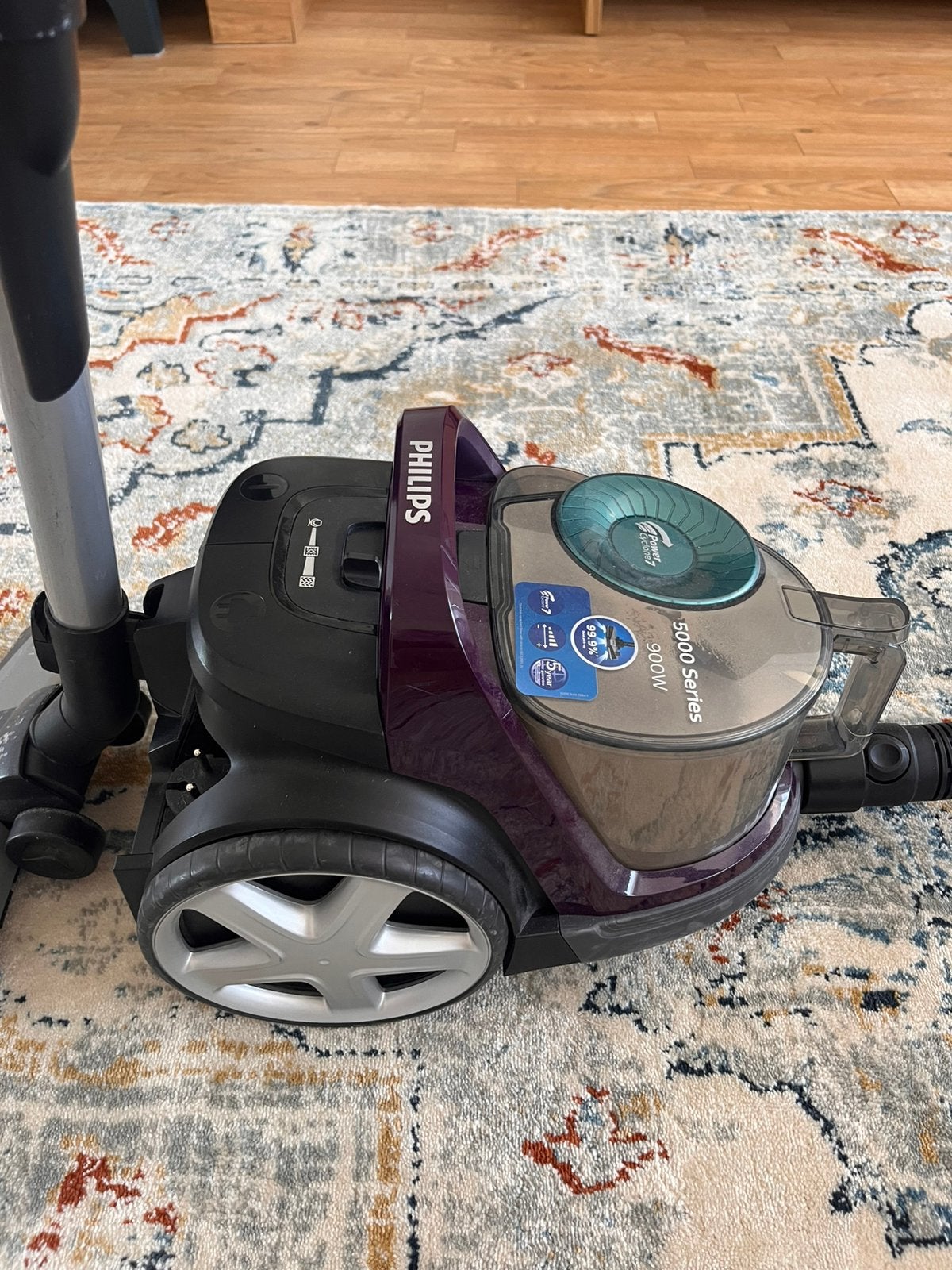 Philips stofzuiger 900W, Ophalen, Zo goed als nieuw, Stofzak, Philips