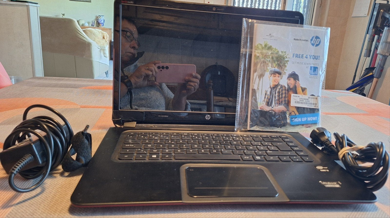 Laptop HP ENVY Sleekbook 6, Enlèvement
