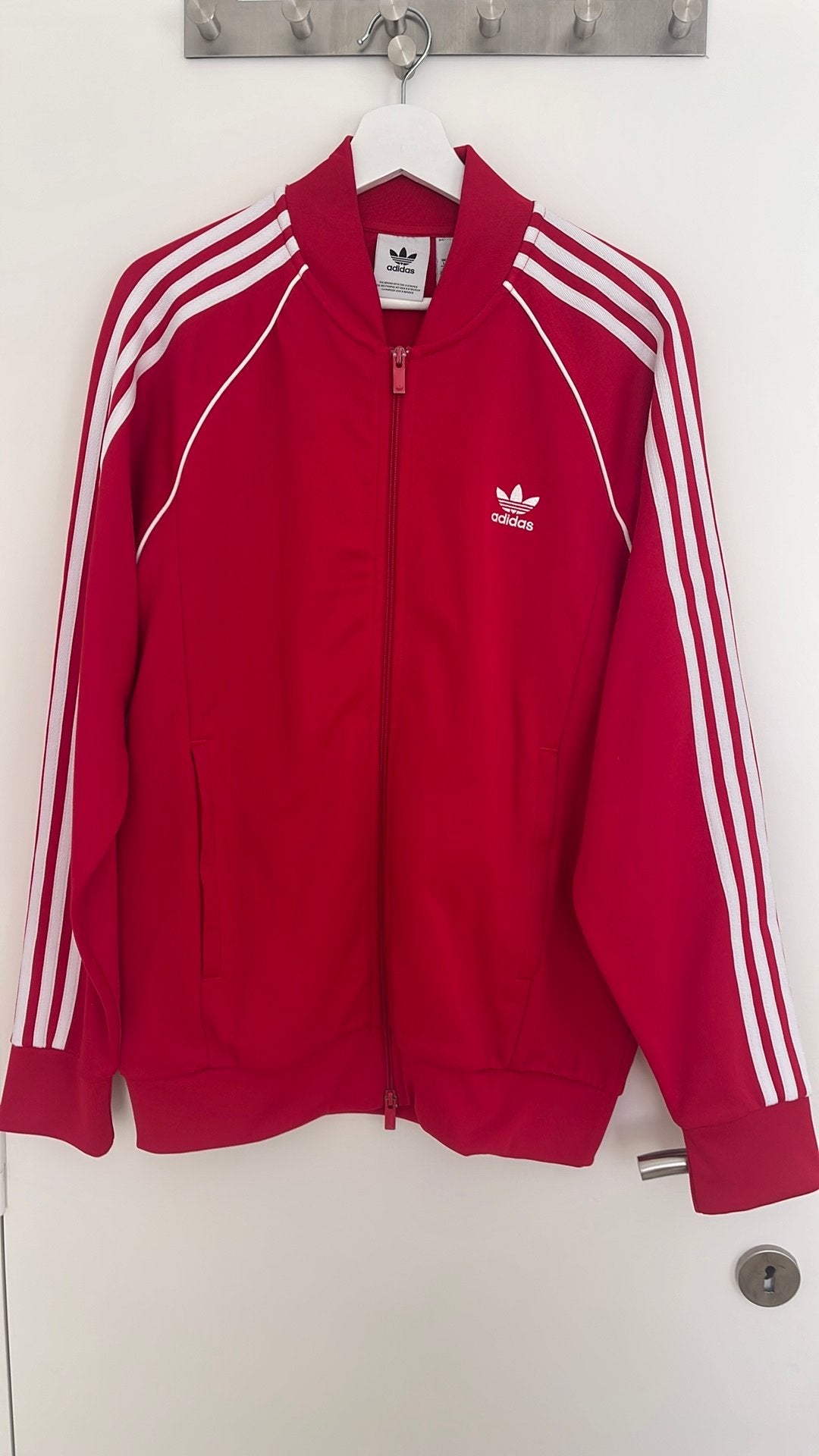 Vest adidas, Maat 52/54 (L), Ophalen of Verzenden, Gedragen, Rood