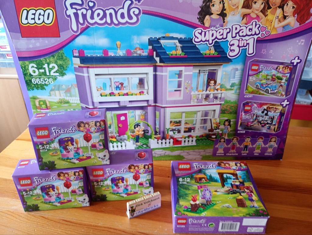 Lego friends EXCLUSIEF!!!! Wereldwijd nog maar twee sets bes, Ophalen, Lego