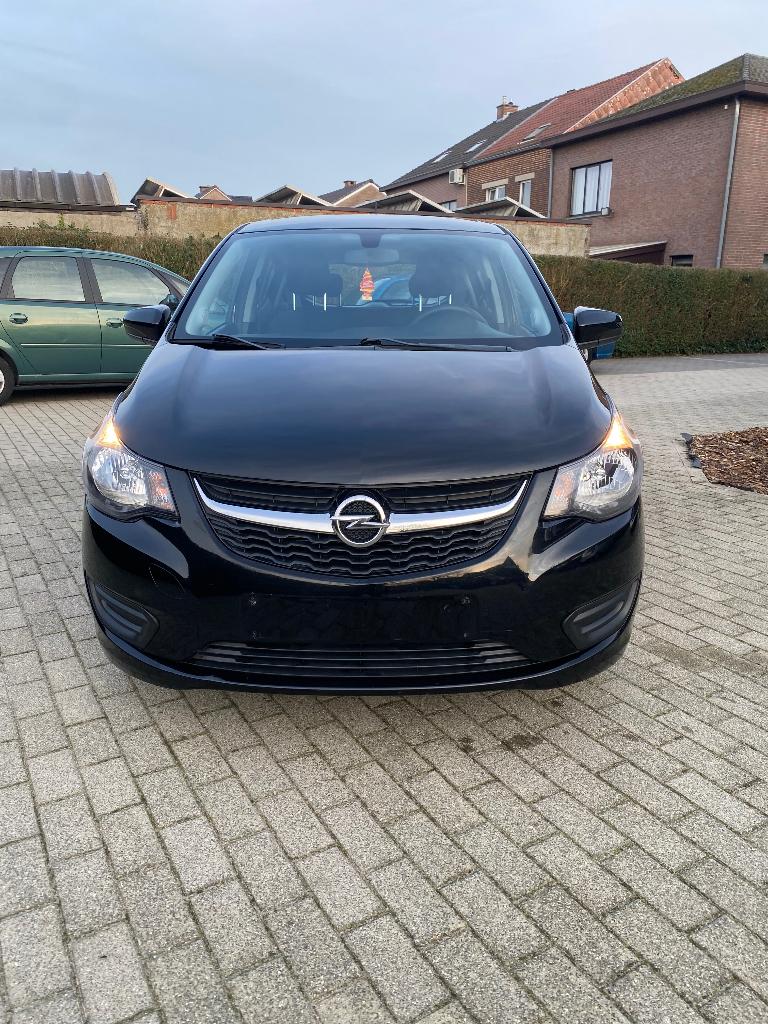 Opel Karl 2019 jaar Airco Like Nieuwe, Auto's, Opel, Voorwielaandrijving, Stof, Euro 6, Electronic Stability Program (ESP)