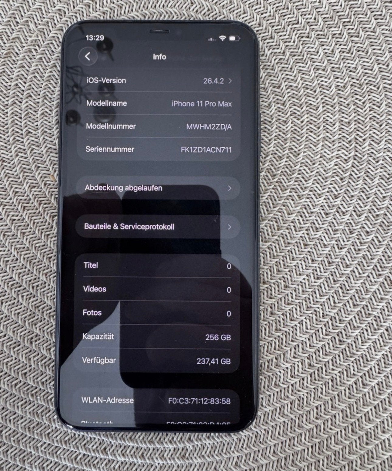 Iphone 11 pro max, Télécoms, Téléphonie mobile | Apple iPhone, Envoi, Comme neuf