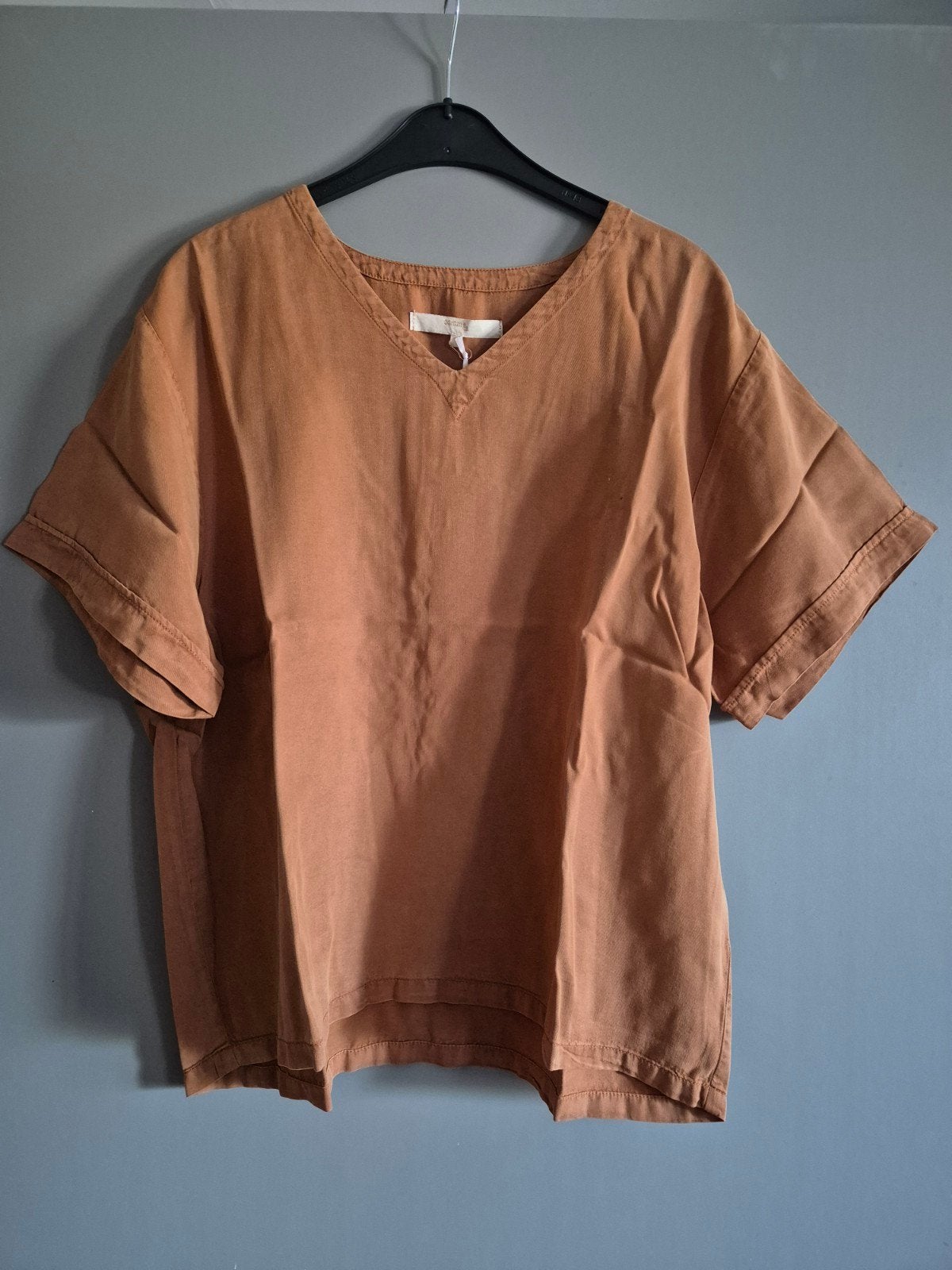Nieuwe blouse van Comme Ça maat 46, Bruin, Maat 46/48 (XL) of groter, Nieuw, Korte mouw