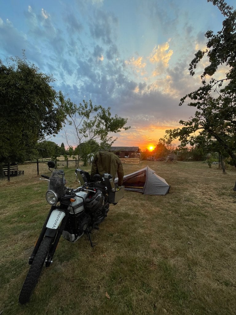 Royal Enfield Himalayan 411, Motoren, Motoren | Royal Enfield, Handvatverwarming, 411 cc, Gebruikt, Particulier