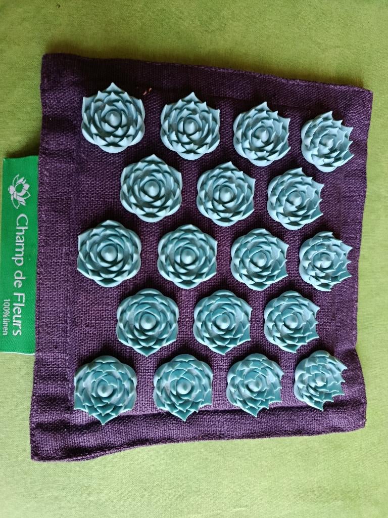 TAPIS CHAMP DE FLEURS 7 X 9 cm NOUVEAU format compact pratiq, Enlèvement ou Envoi, Neuf, Autres types