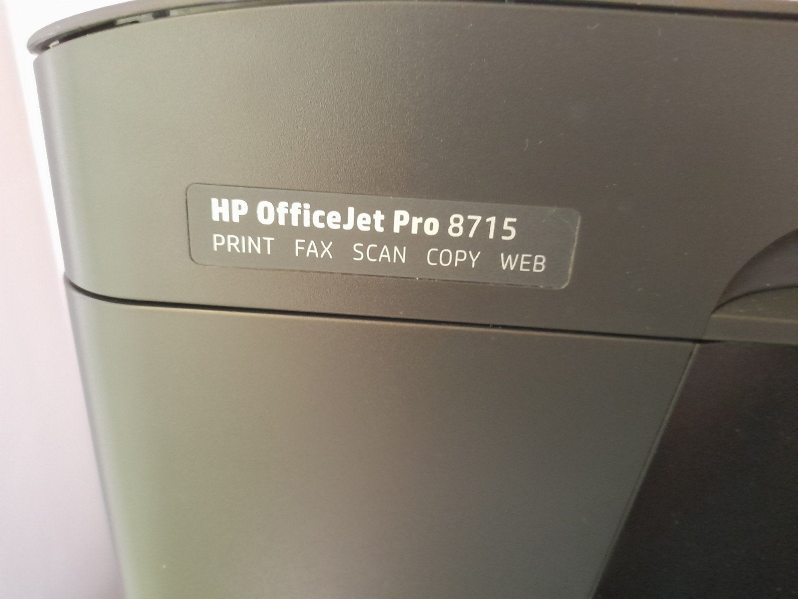 Hp OfficeJet Pro8715, Informatique & Logiciels, Imprimantes, Enlèvement, Fax