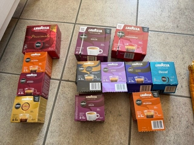 lavazza capsules, Enlèvement