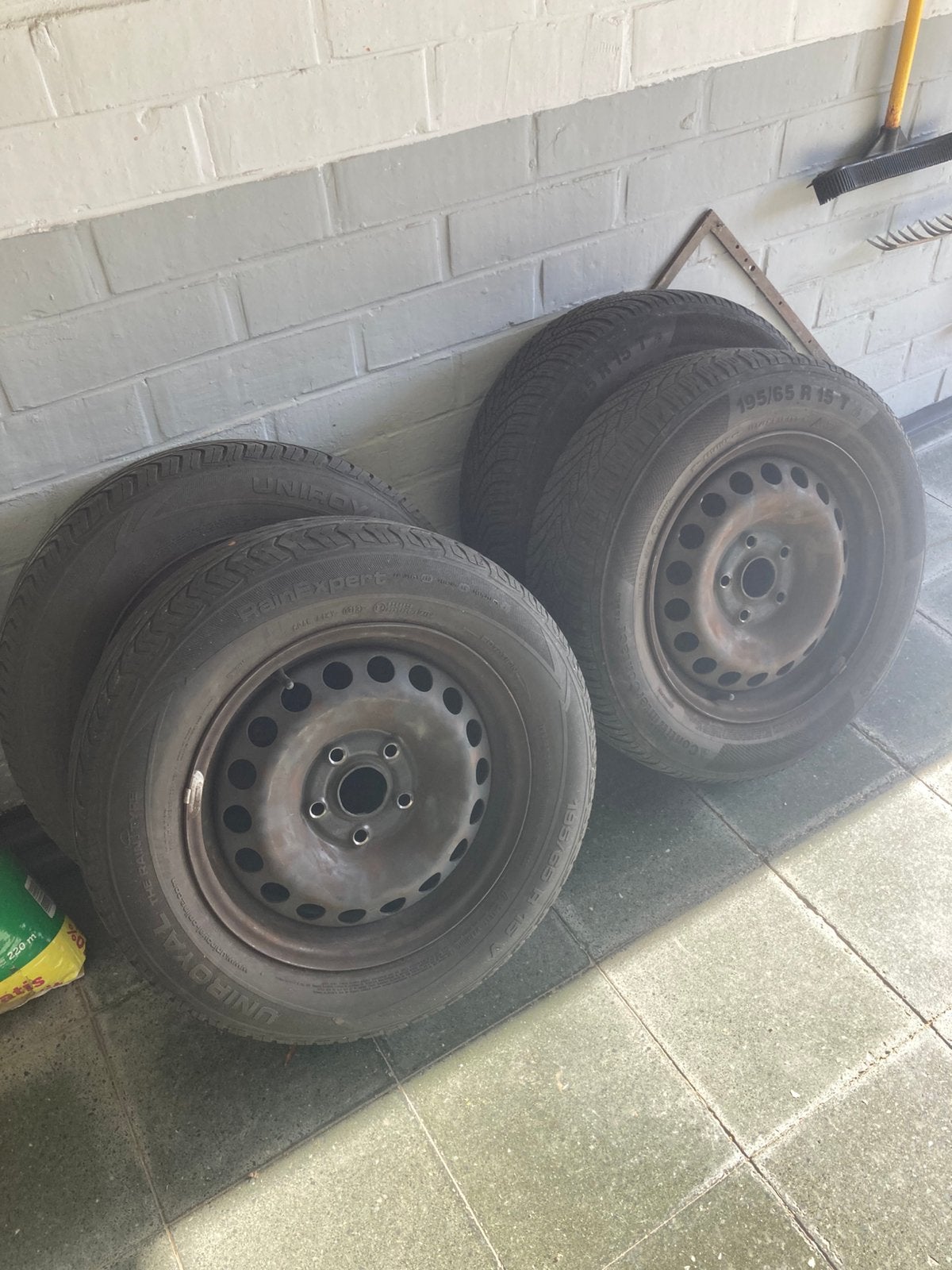 Vw golf banden op velg (winterbanden), Auto diversen, Ophalen, Gebruikt