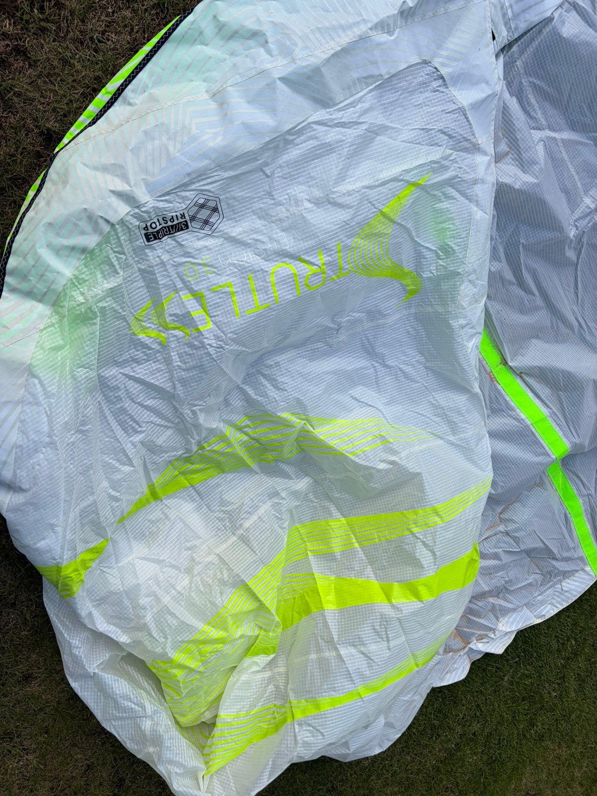 Kite Gong strutless v3 10m like new kitefoil, Ophalen, Zo goed als nieuw, Kite