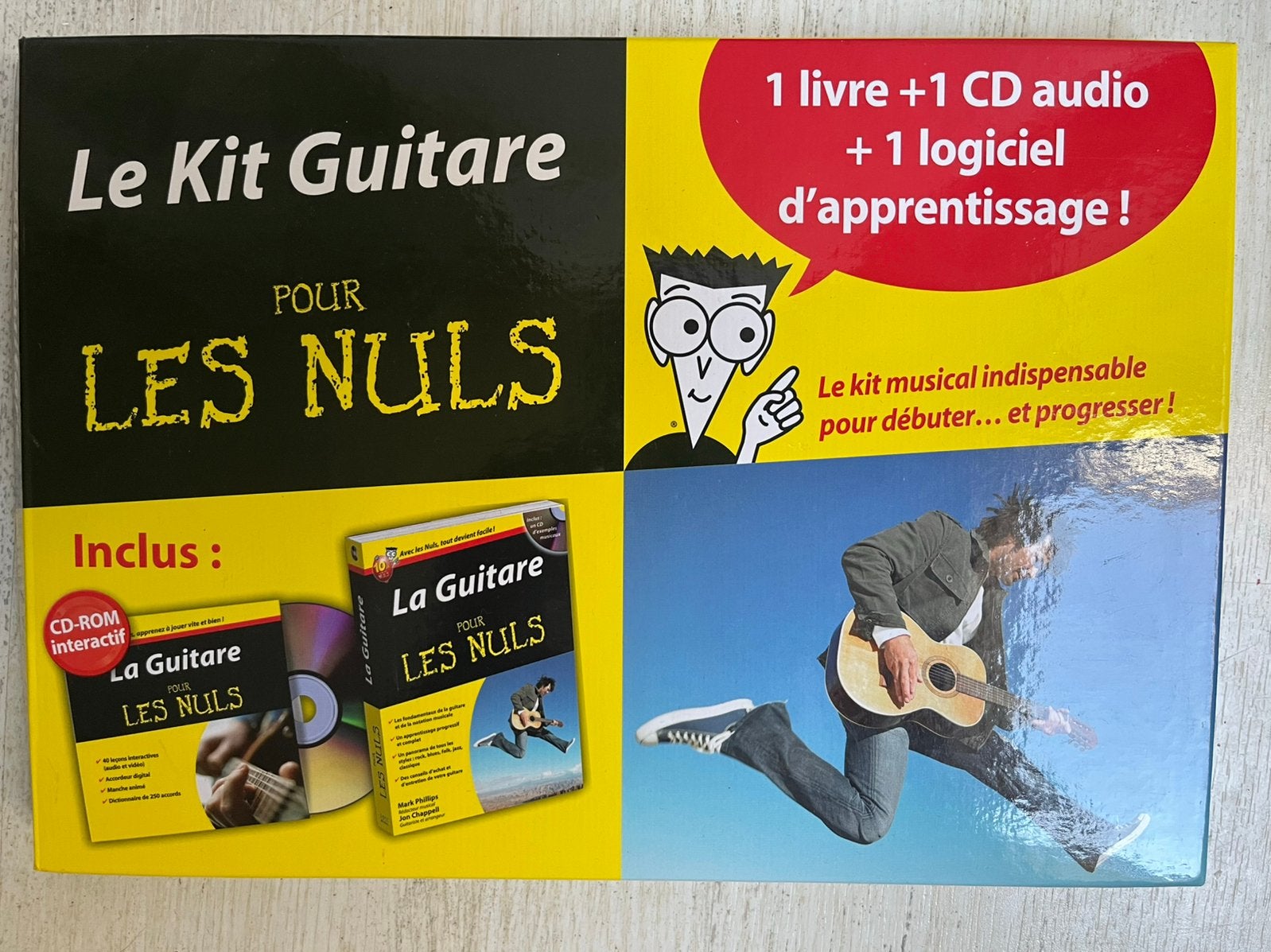 Kit guitare pour les nuls, Boeken, Muziek, Ophalen, Zo goed als nieuw