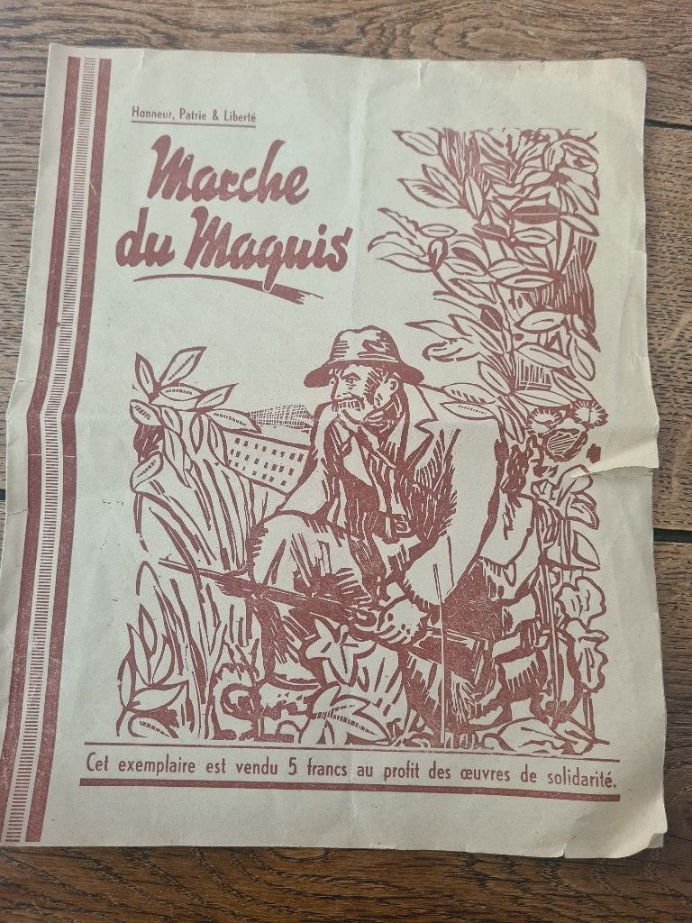 WW2 Belgique Résistance Maquis, Envoi