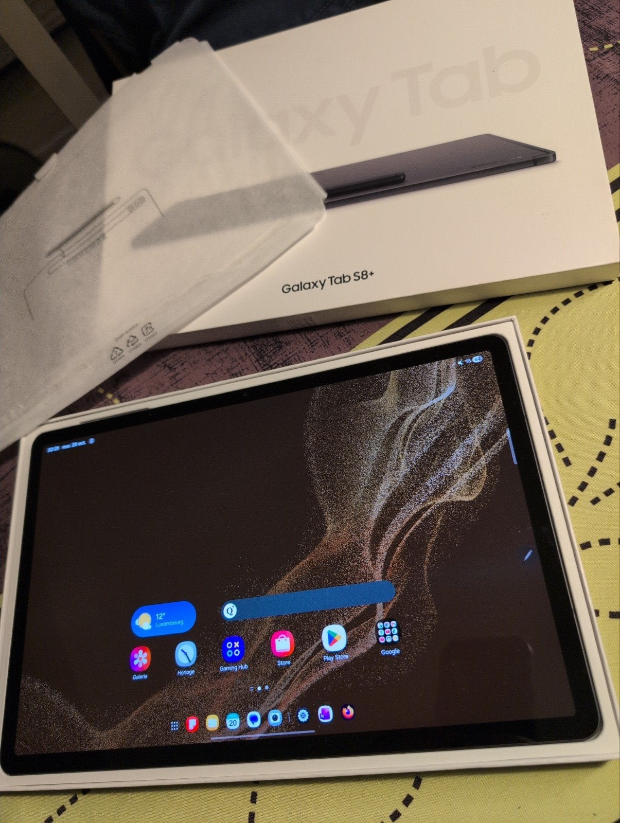 Samsung Galaxy Tab S8 Plus - S8+ - 12 pouces, 12 pouces, Comme neuf, Enlèvement, S8 Plus