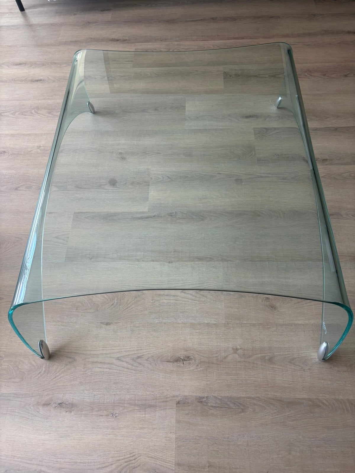 Fiam Italia - Design Salontafel Genio by Massimo Iosa Ghini, Maison & Meubles, 100 à 150 cm, Design, Verre, Enlèvement