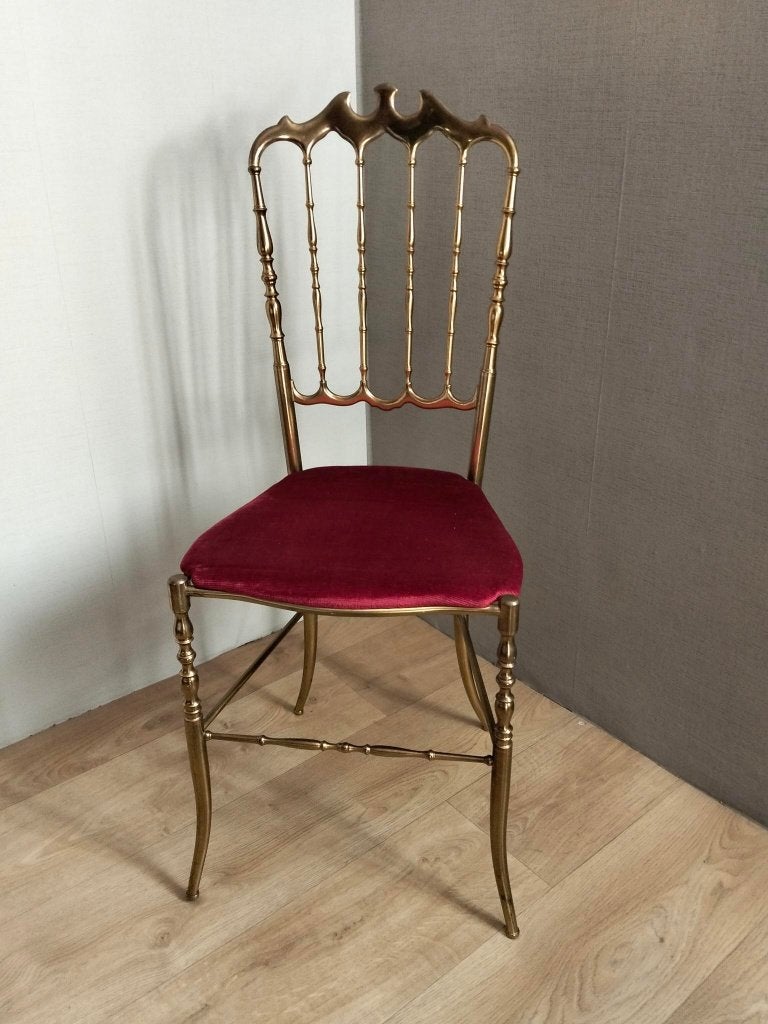 Chaise Chiavari, Enlèvement, Utilisé, Métal, Une