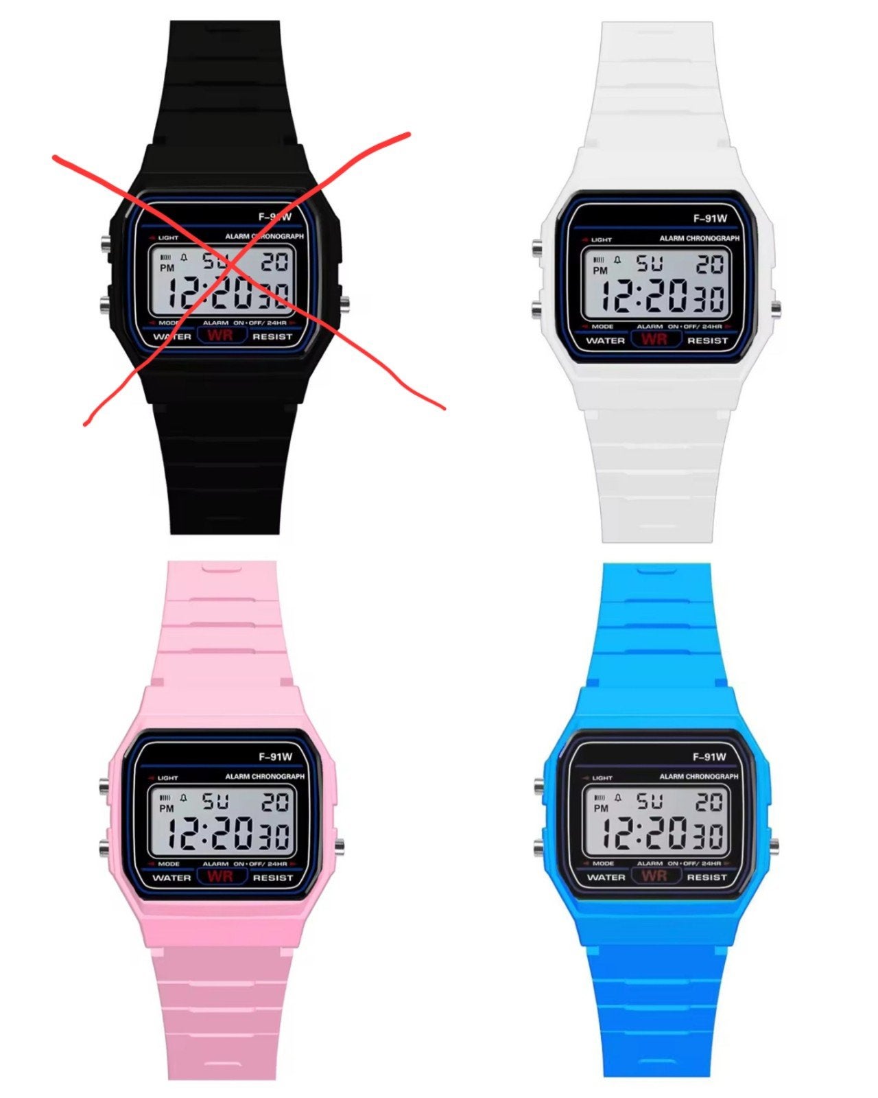 Montre style CASIO RETRO 80s, Enlèvement ou Envoi