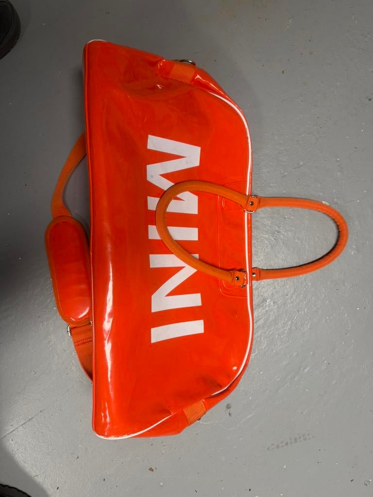 Sac collection Mini orange, plastifié à l’extérieur, Collections, Enlèvement ou Envoi, Utilisé