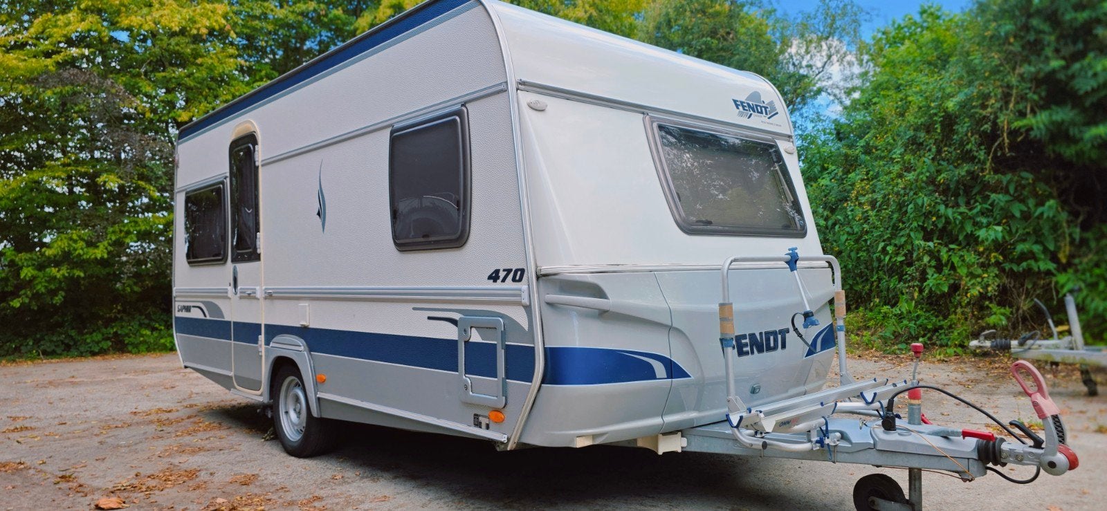FENDT SAPHIR 470TFB 2008JAAR MOVER+LUIFEL ISABELLA, Caravans en Kamperen, Caravans, Rondzit, Particulier, Fendt, Mover