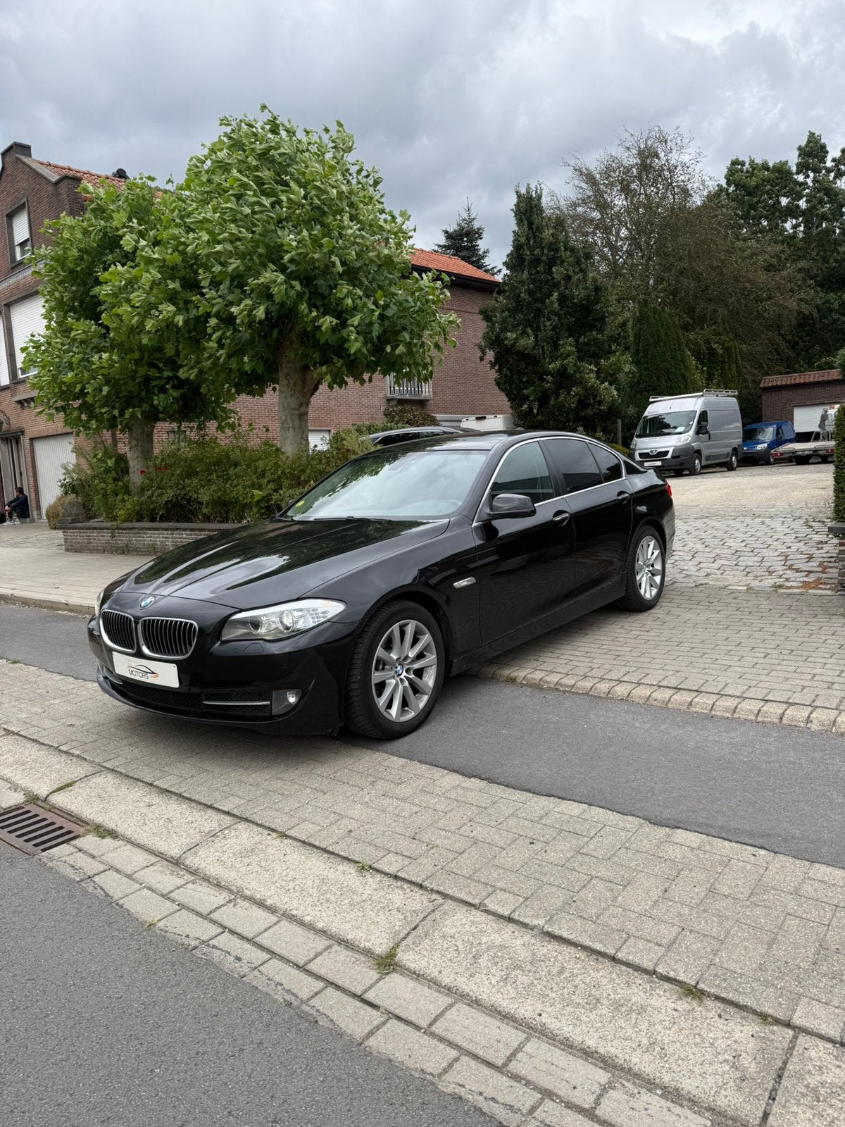 Mooie Bmw 520 D 2014 veel opties, Auto's, Euro 5, https://public.car-pass.be/vhr/1c2edf2c-69d4-45c0-ac9d-baef8acb4429, Leder, Bedrijf