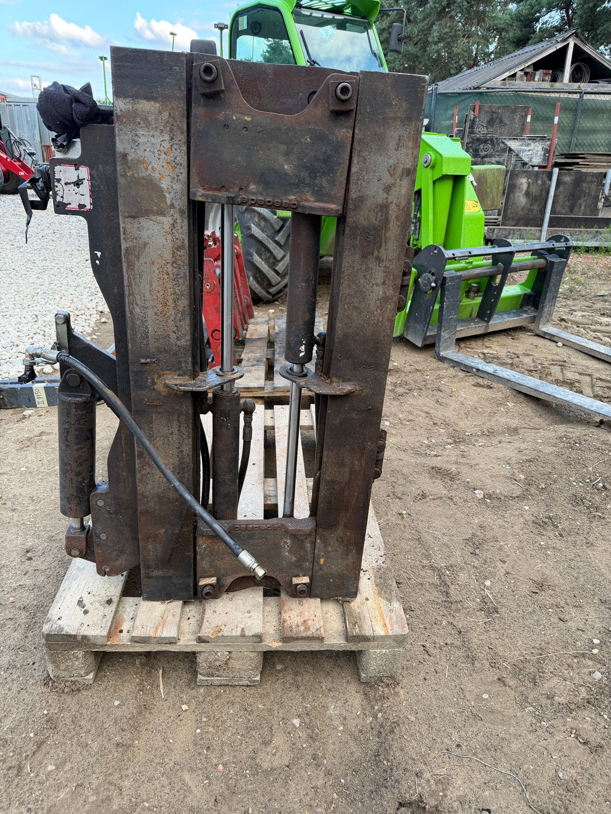 Vorkensteller / spreider incl sideshift FEM3, Ophalen