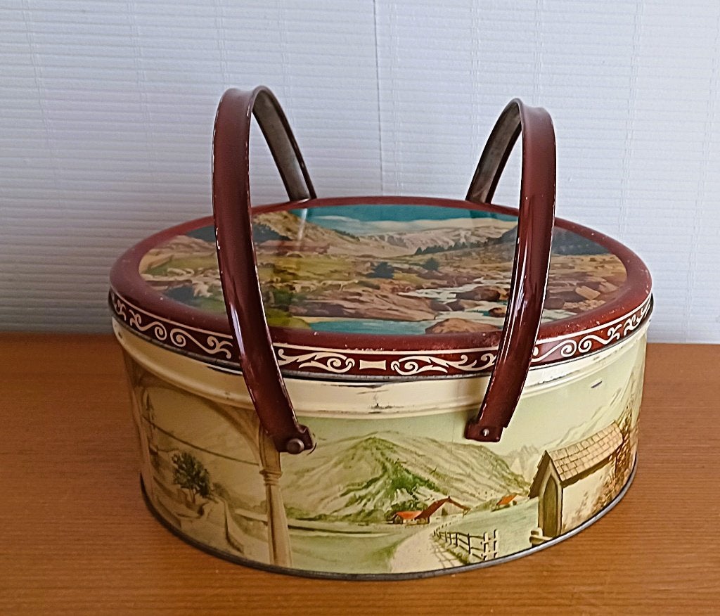Ancienne boite a biscuit Delacre, Collections, Enlèvement ou Envoi, Comme neuf, Autres marques