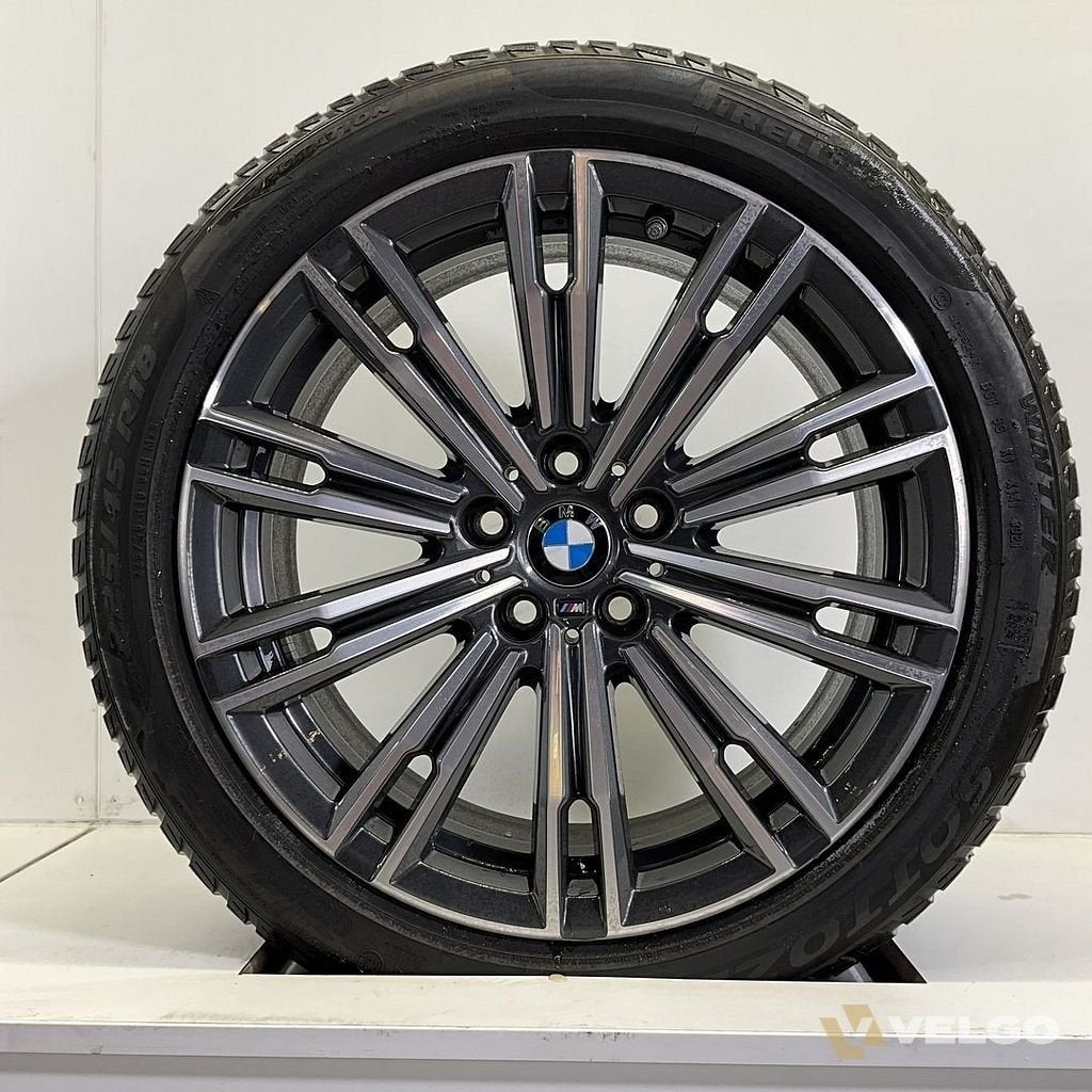 DEMO BMW 2 3 4 SERIE G20 G21 G22 G42 SET VELGEN + WINTERBAND, Auto-onderdelen, 18 inch, Gebruikt, -, -