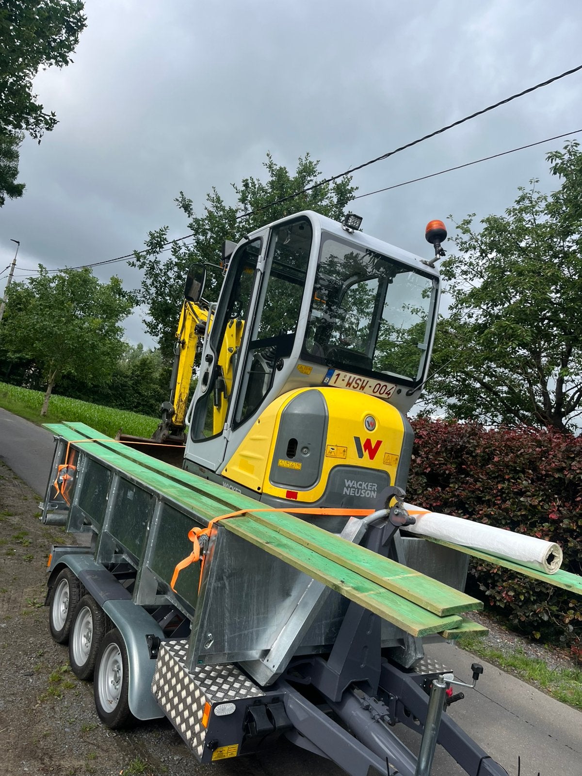 Wacker neuson 1,7 ton 1650 uur goede staat propeer, Ophalen