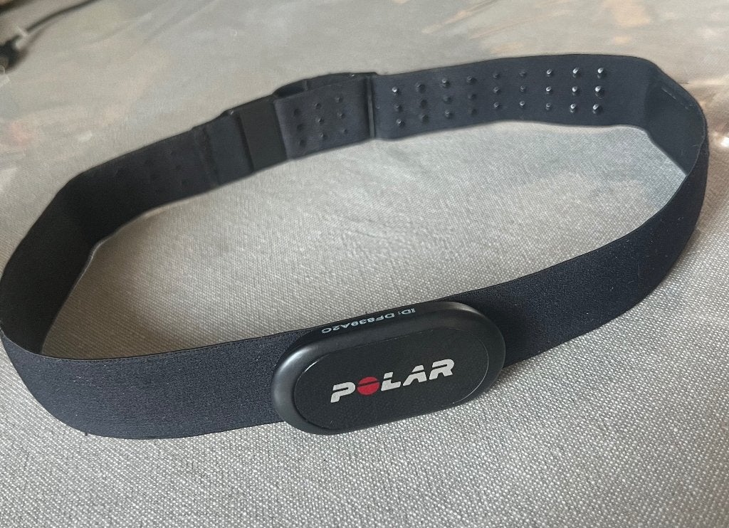 Ceinture Polar H10 - Capteur de fréquence cardiaque XS-S, Enlèvement ou Envoi, Comme neuf, Polar, Avec ceinture thoracique