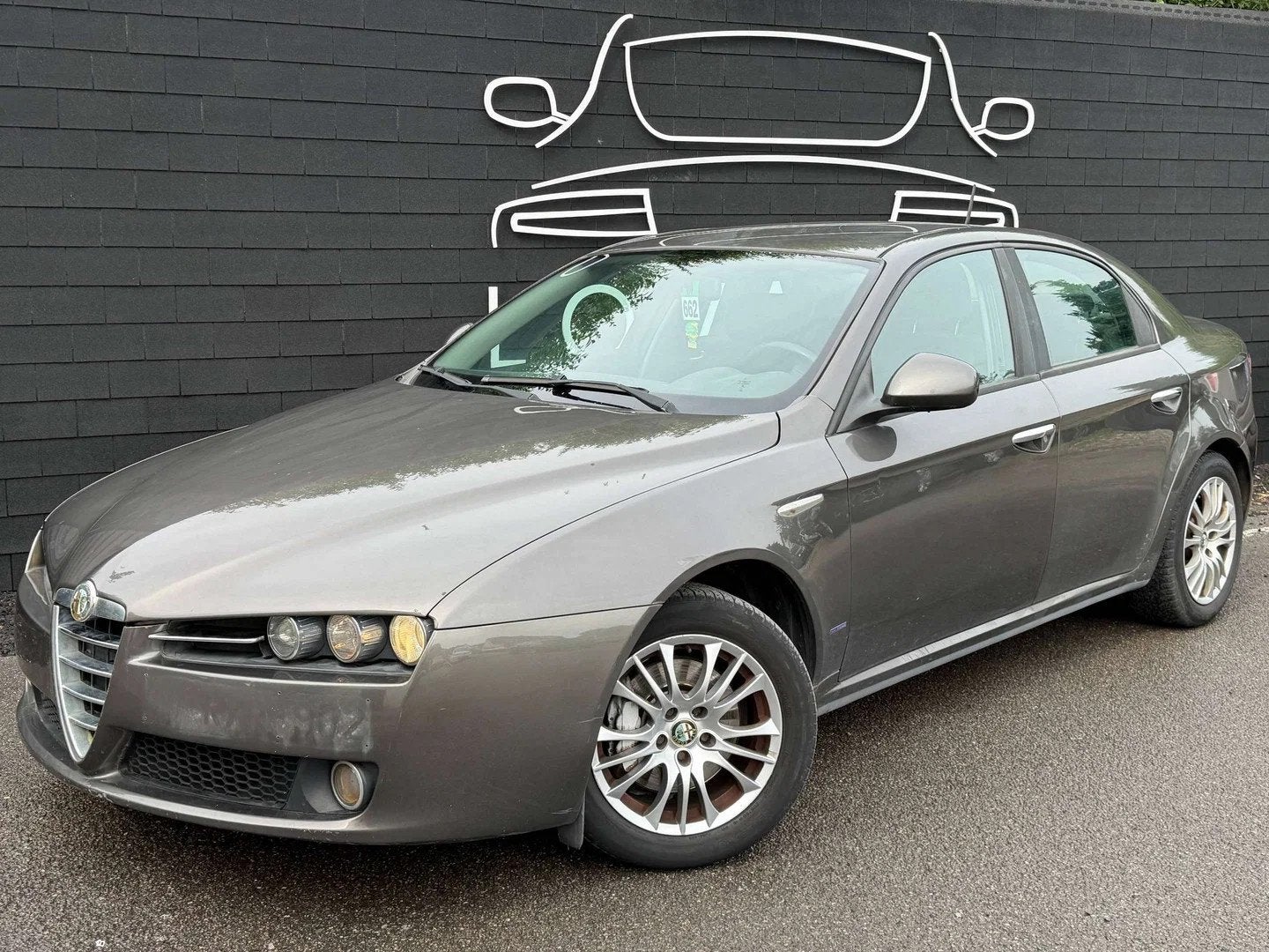 Alfa Romeo 159 1.9 JTD+AIRCO+CUIR+JANTES+EURO 4, Autos, Alfa Romeo, Cuir, Achat, Entreprise, Electronic Stability Program (ESP)
