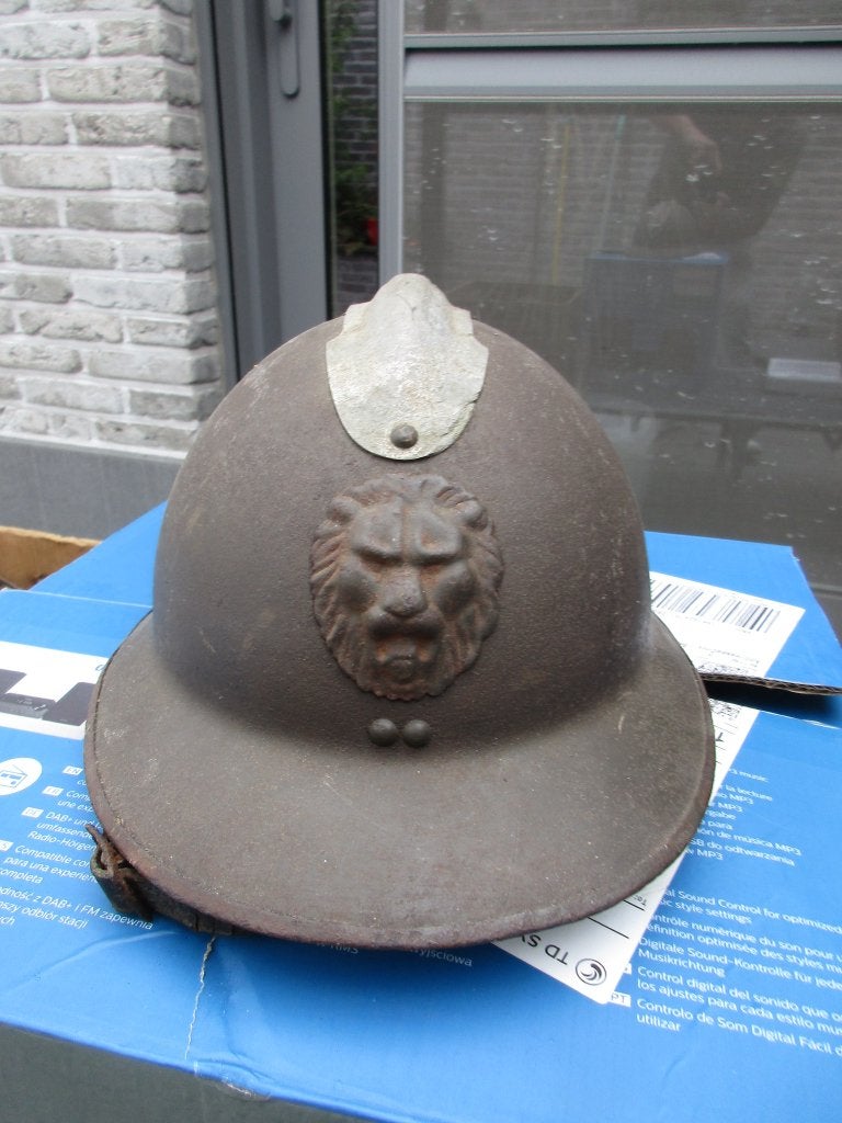 belgische helm 4, Verzamelen, Militaria | Tweede Wereldoorlog, Ophalen of Verzenden