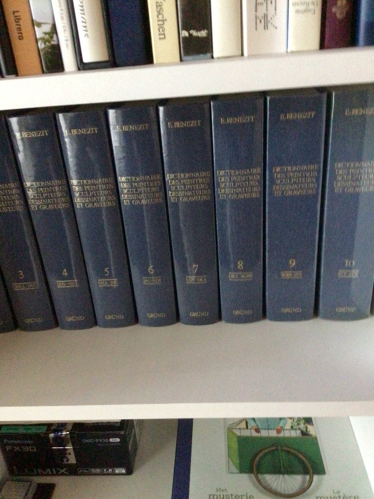 Benezit compleet., Enlèvement