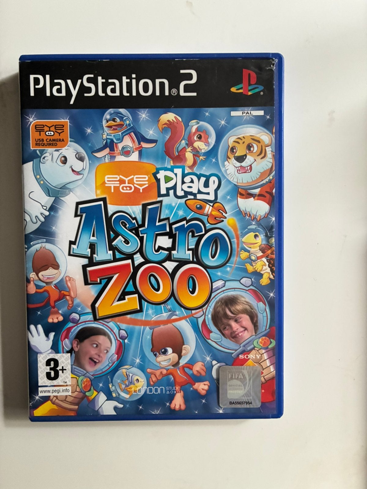 EyeToy Play: Astro Zoo - PlayStation 2 (PS2) Spel, Ophalen of Verzenden, Zo goed als nieuw