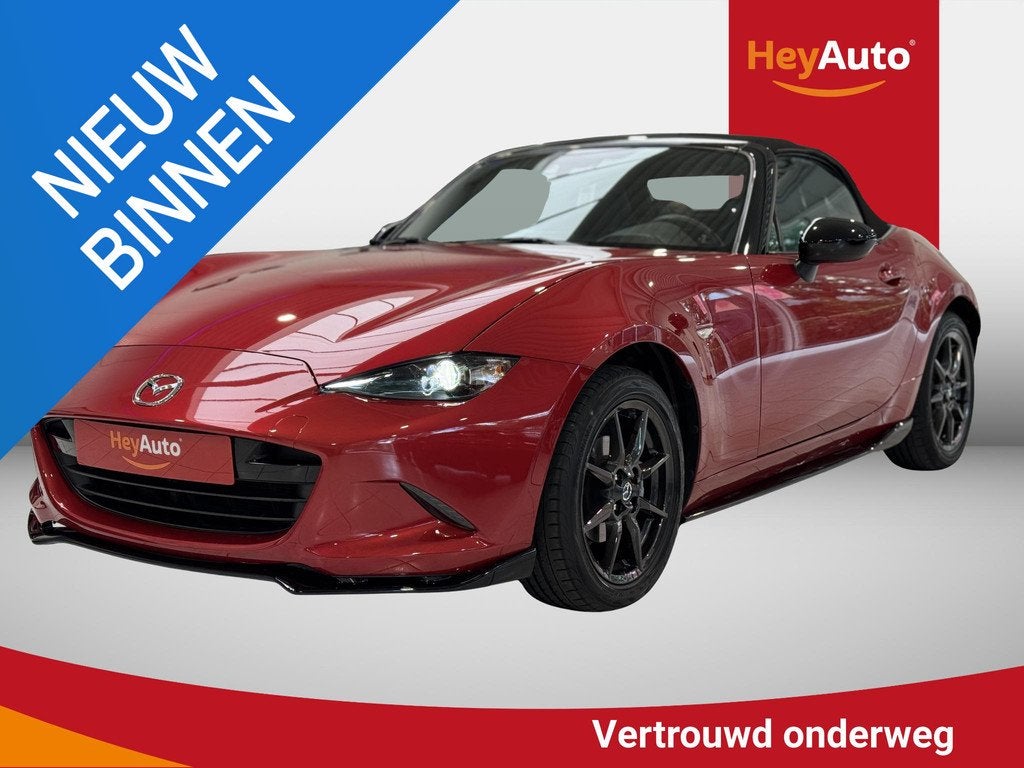 Mazda MX-5 Roadster 1.5 SKY-G 6MT 132 SKYCRUISE, Autos, Mazda, Rouge, Achat, Euro 6, Entreprise